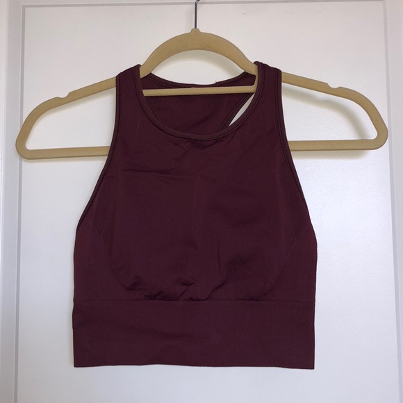 lululemon athletica Tops - Lululemon High Neck Crop Top
